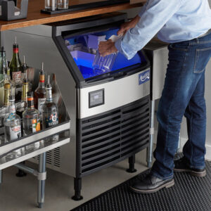 Restaurant-Equipments_Commercial_Ice_Equipment_and_Supplies_Undercounter_Ice_Machines_Leaseicemachines_Half_Cube_Ice_Avantco_UC-H-160-A